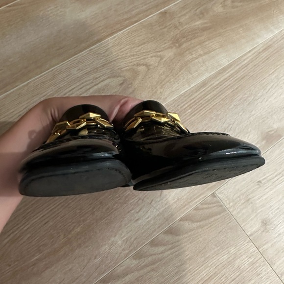 Jimmy Choo Black Patent Tilda Loafers - Picture 3 of 5